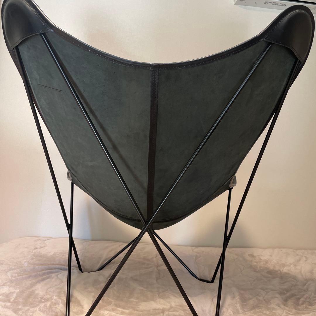 【美品、直接引取希望】CUERO bkfチェア バタフライチェア