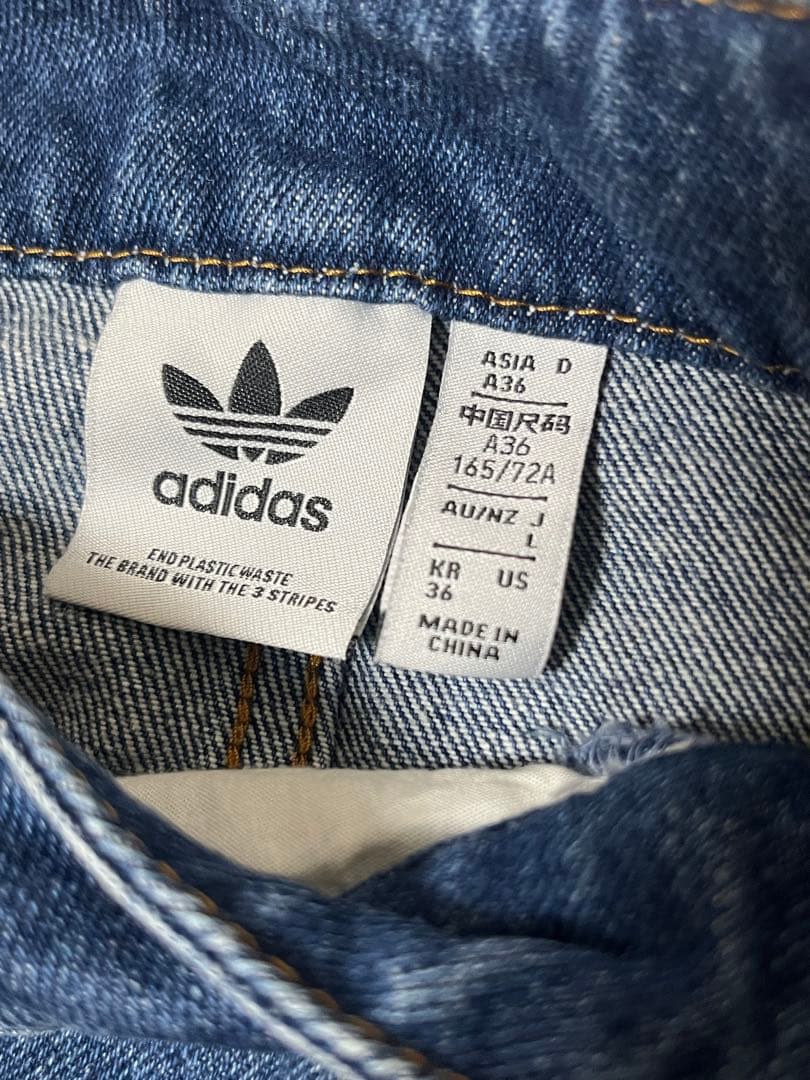 adidas originals トラックデニム Lサイズ