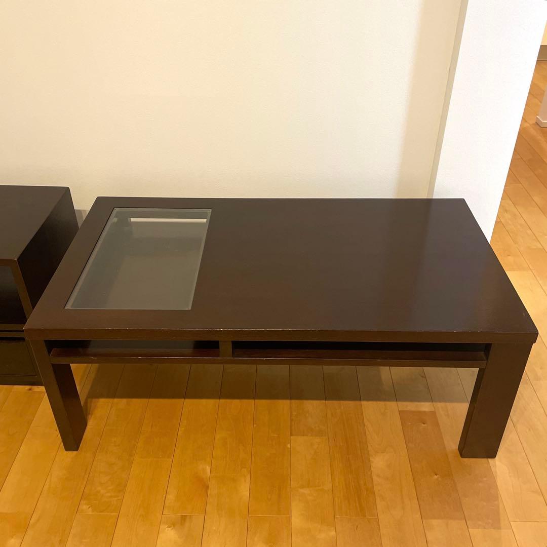 リゾート家具・アジアン家具 a.flat ブラウン　ローテーブル