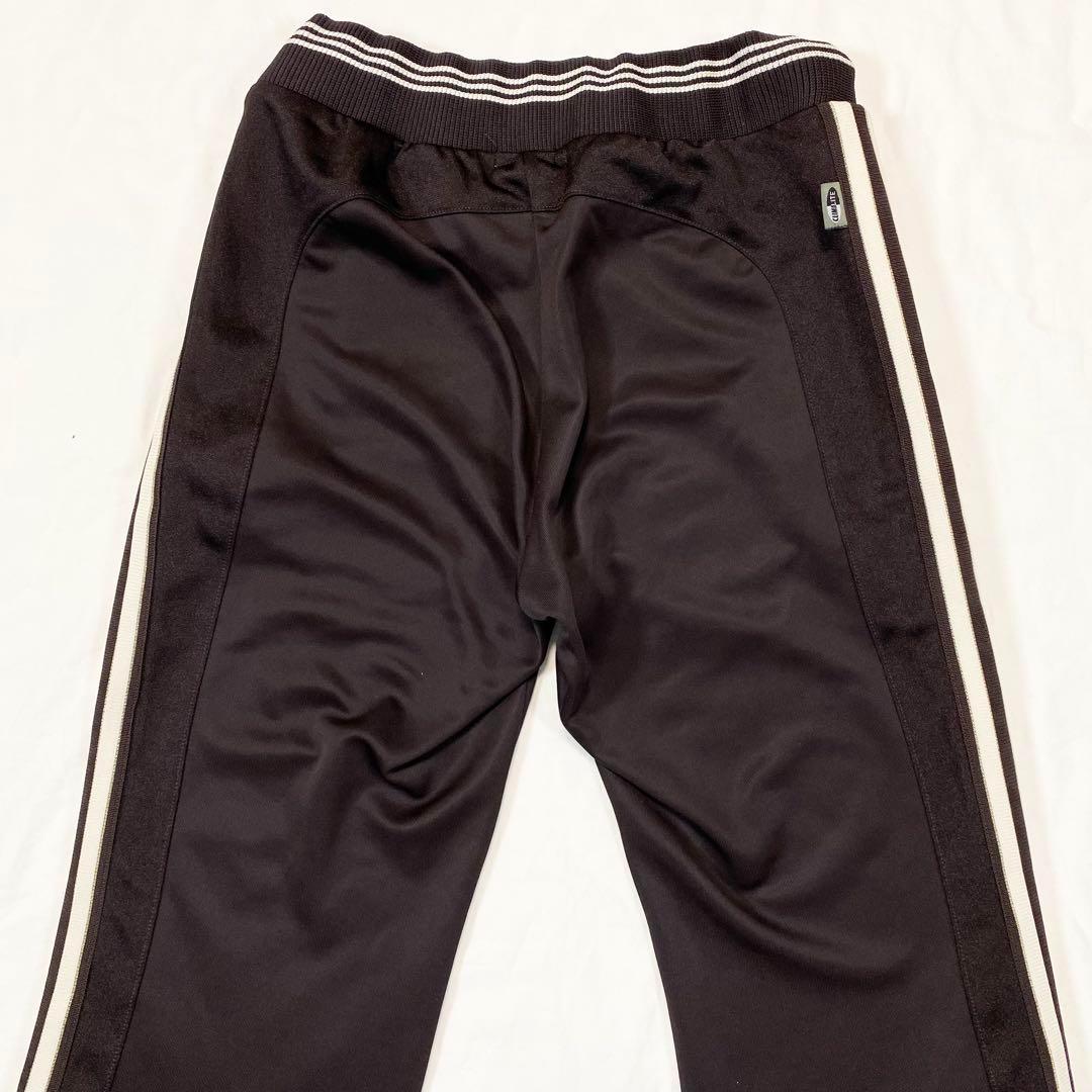 00s adidas ジャージ ブラウン 上下 セットアップ フレアパンツ 刺繍