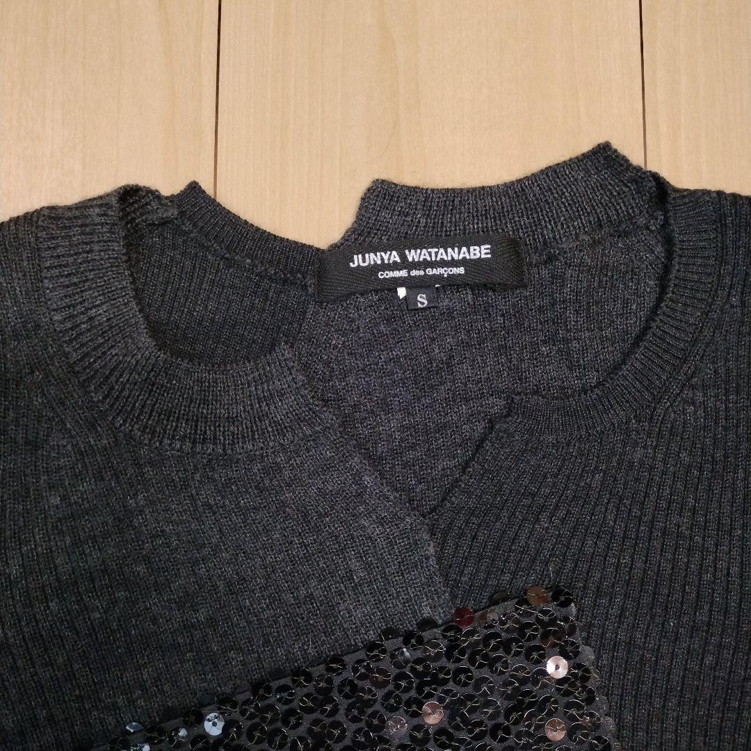 Junya Watanabe スパンコールニット　コムデギャルソン