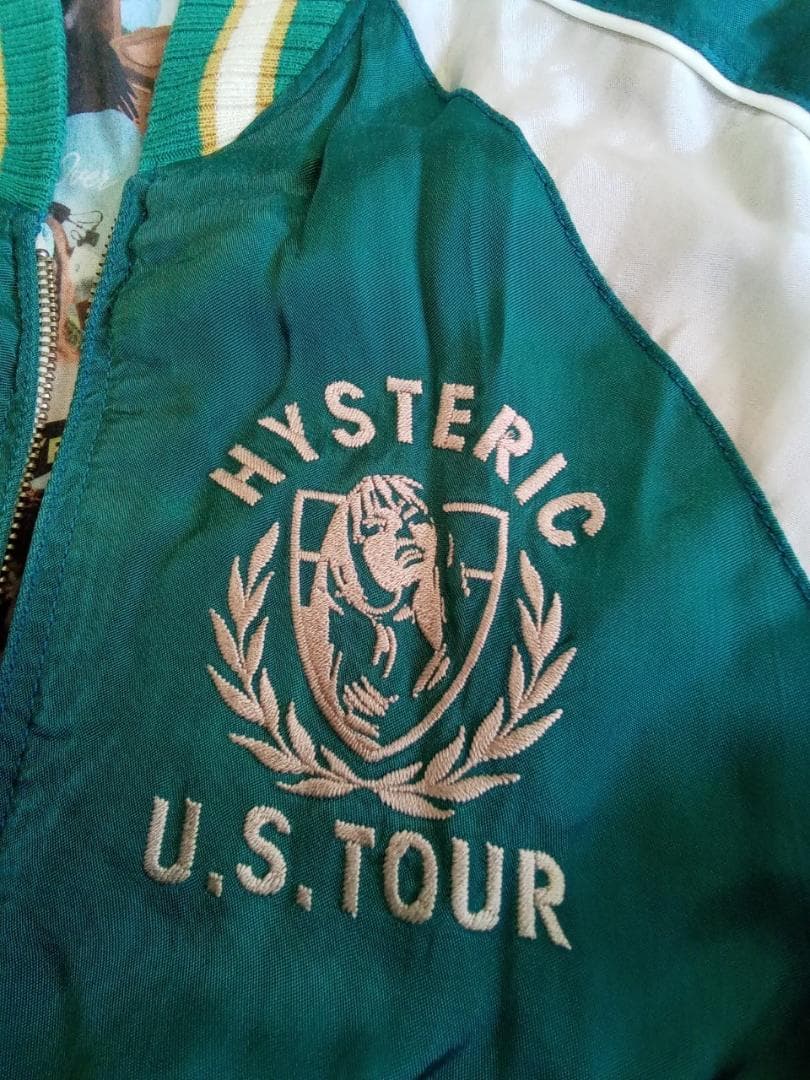 HYSTERIC GLAMOUR ヒステリックグラマー スカジャンヒスガール刺繍