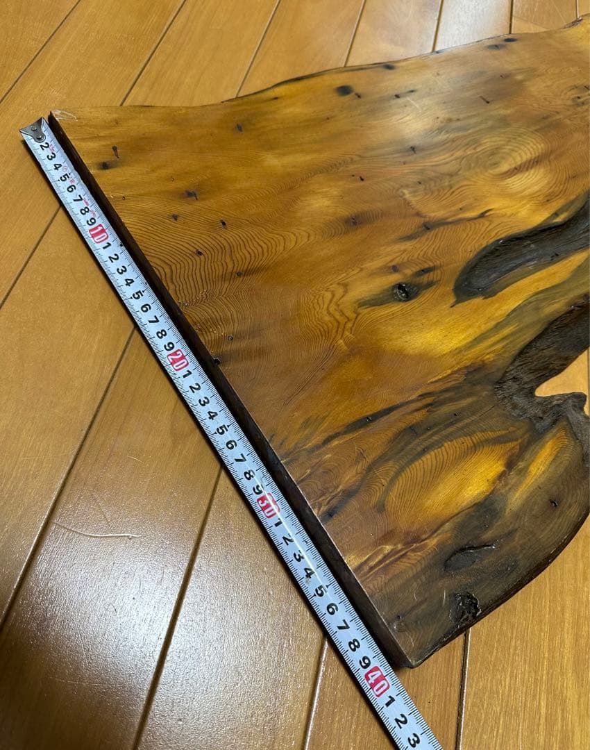 天然木 屋久杉(ヤクスギ やくすぎ)一枚板 屋久島(やくしま)97cm×40cm
