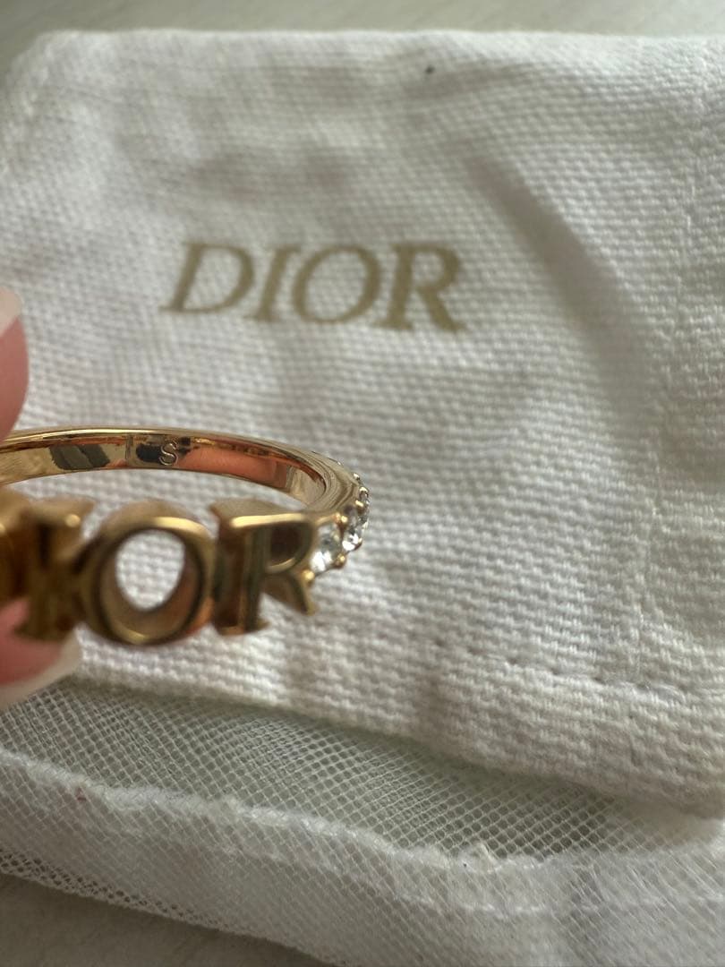 DIOR ディオール Dio(r)evolution リング Sサイズ　10号