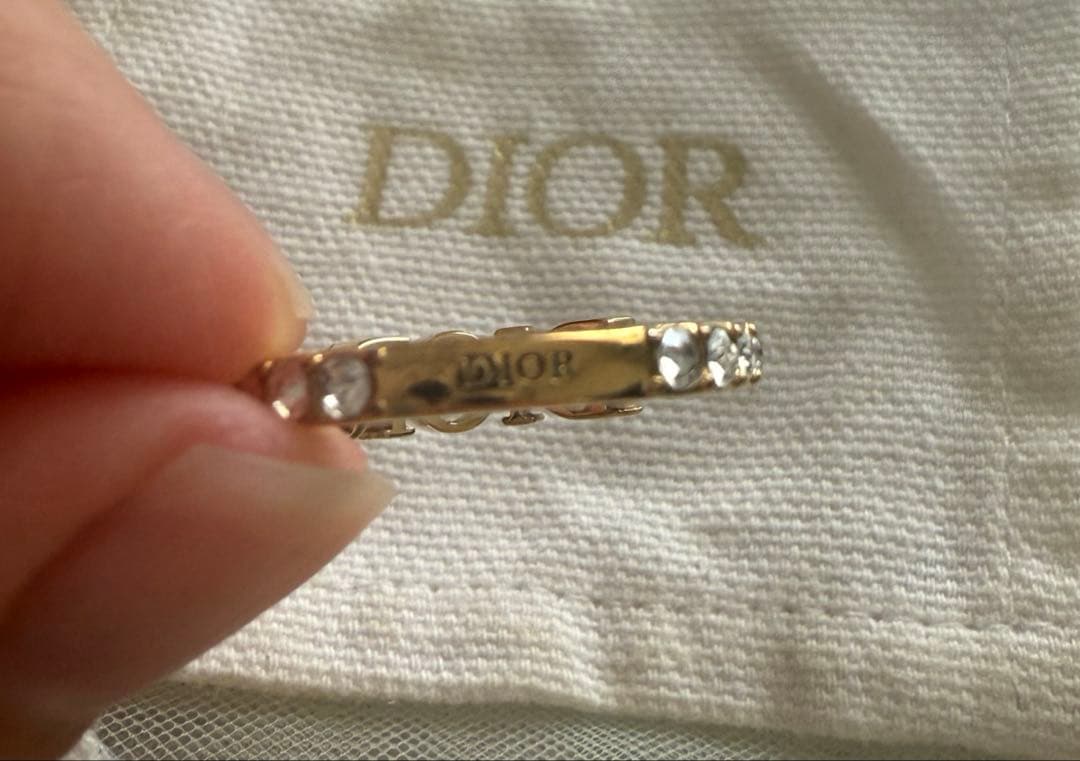 DIOR ディオール Dio(r)evolution リング Sサイズ　10号