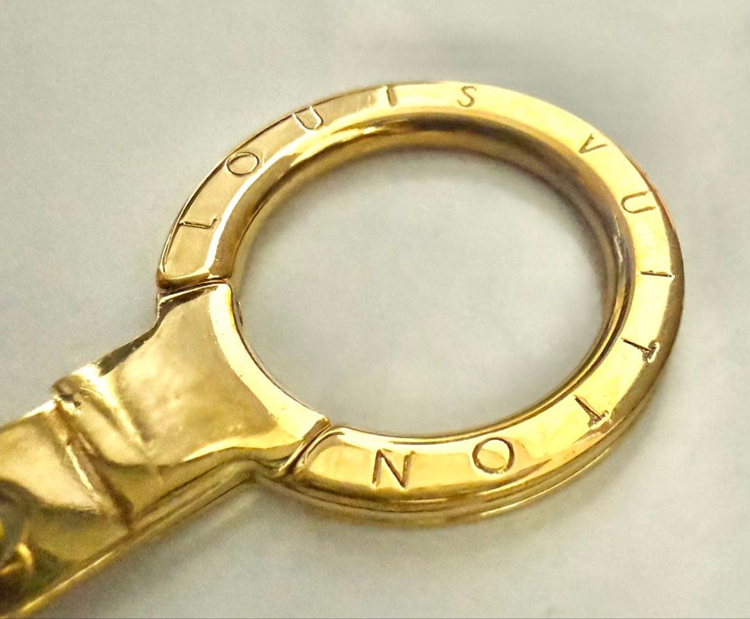 美品✨ louis vuittonバックチャーム キーホルダー チェーン