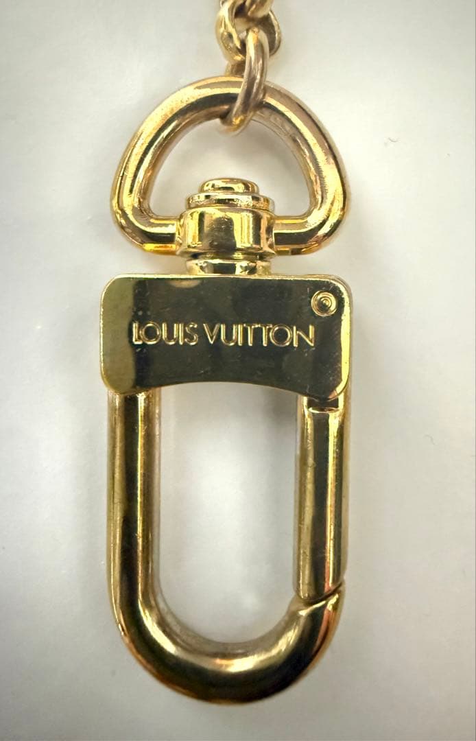 美品✨ louis vuittonバックチャーム キーホルダー チェーン