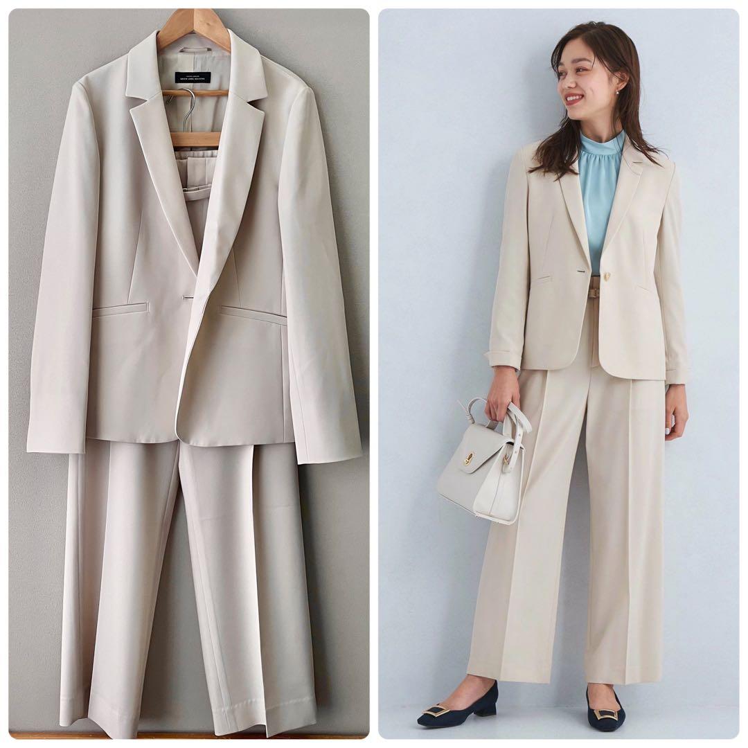 めいこ様green label relaxingパウドレジャケット&ワイドパンツ