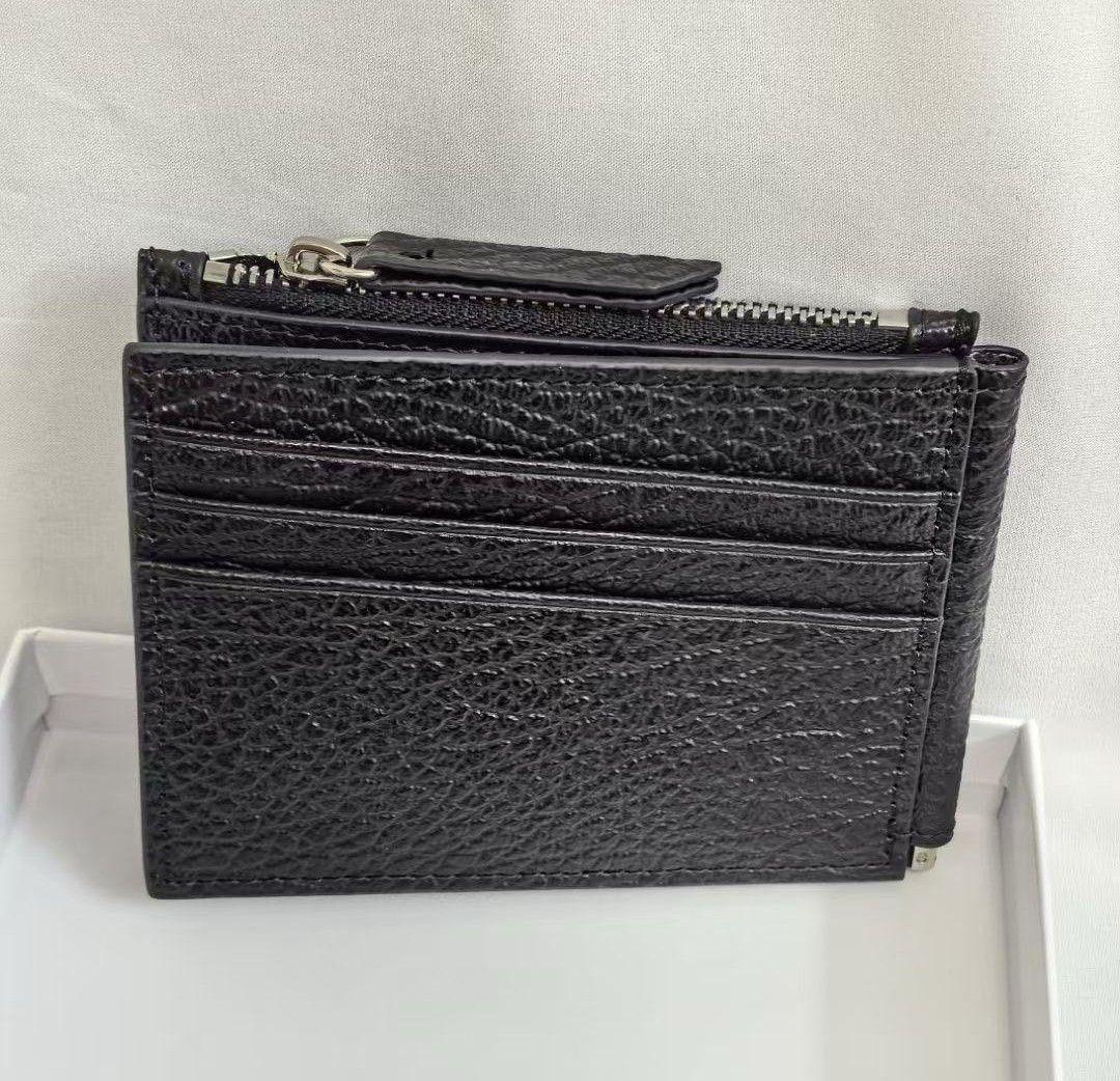 新品 Maison Margiela レザー マネークリップ メゾンマルジェラ