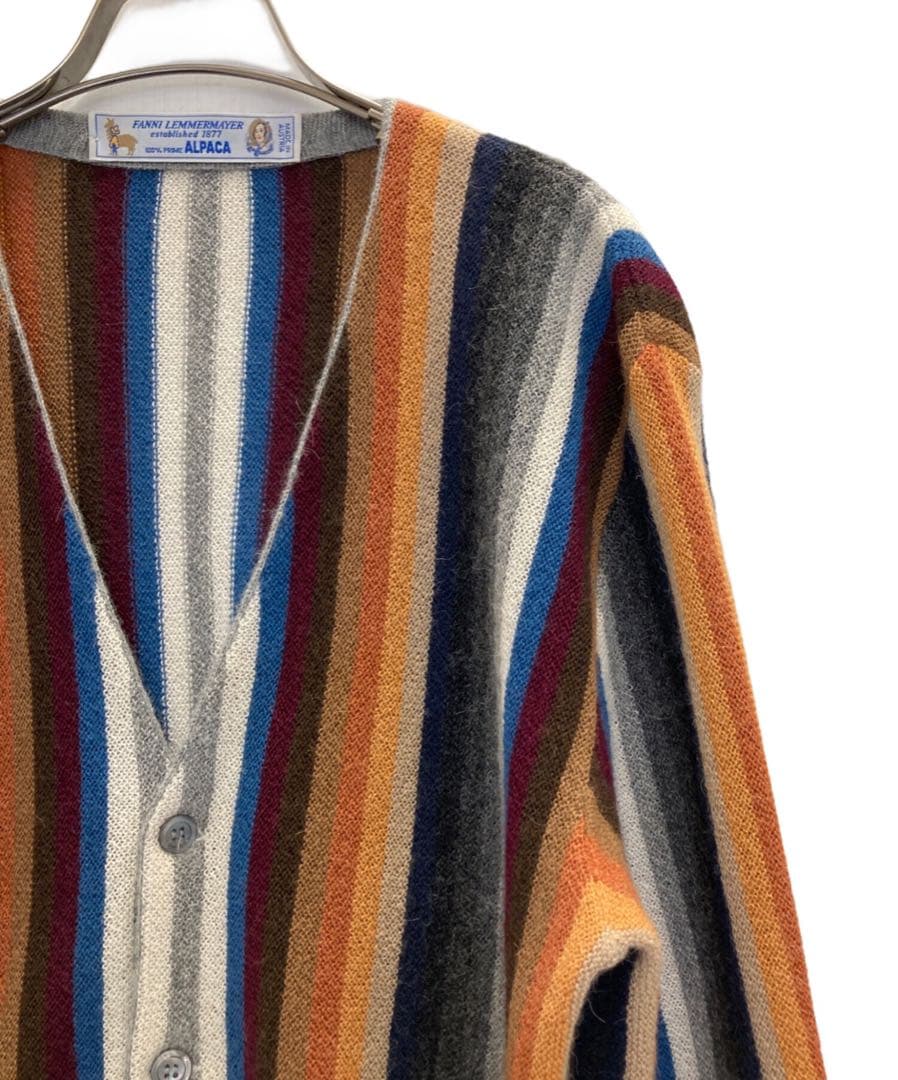ALPACA STRIPE CARDIGAN ファニ レマメイヤー