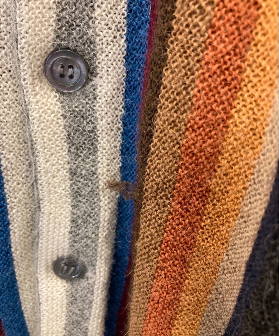 ALPACA STRIPE CARDIGAN ファニ レマメイヤー