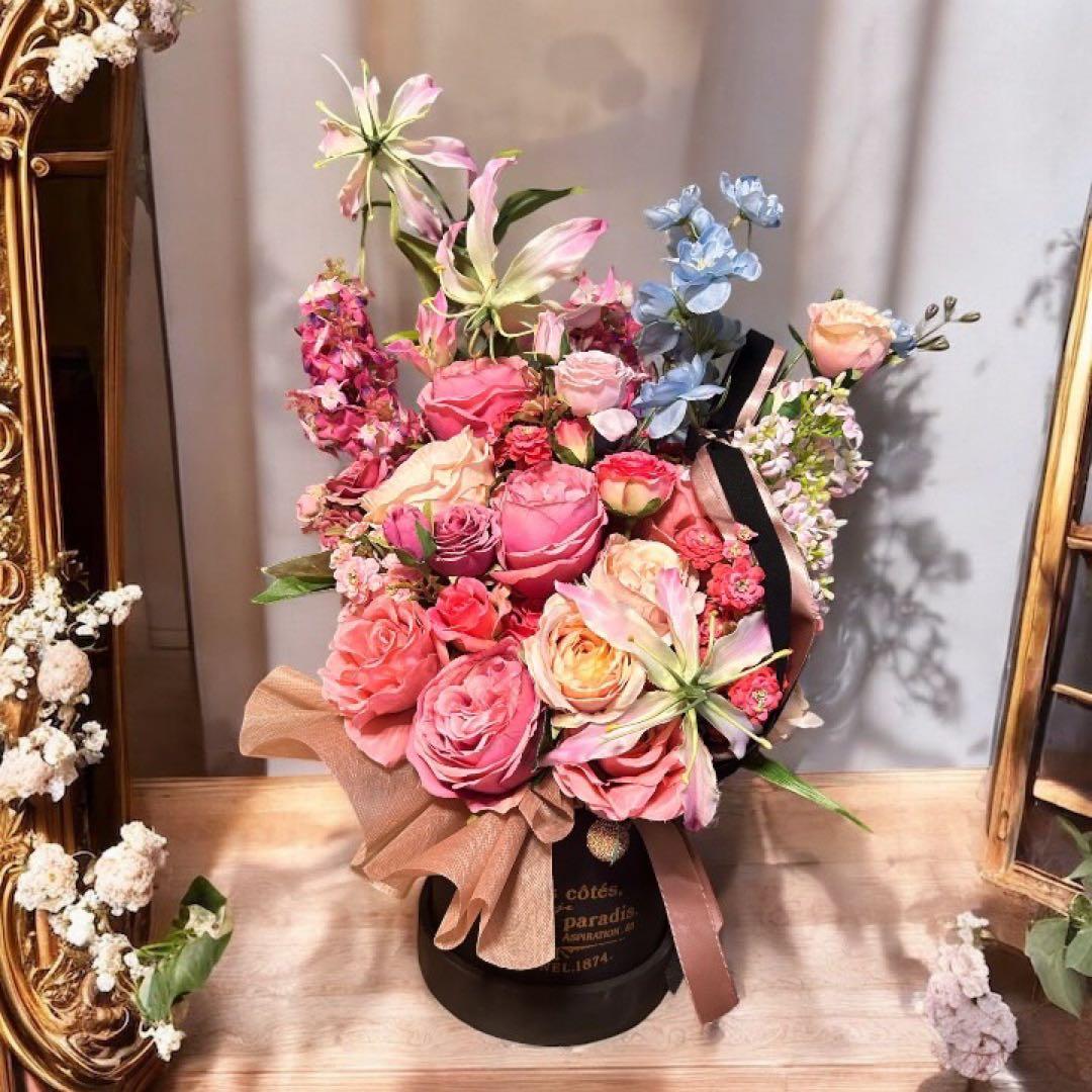 光触媒　人工観葉植物　ウォールグリーン　フェイクグリーン　ボックスフラワーＢＬ