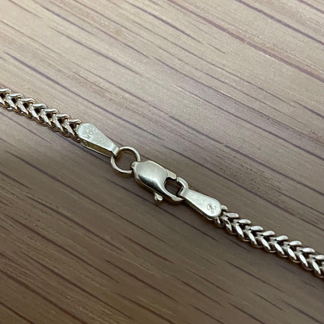 AVALANCHE 10K イエローゴールド フランクリンブレスレット 2mm