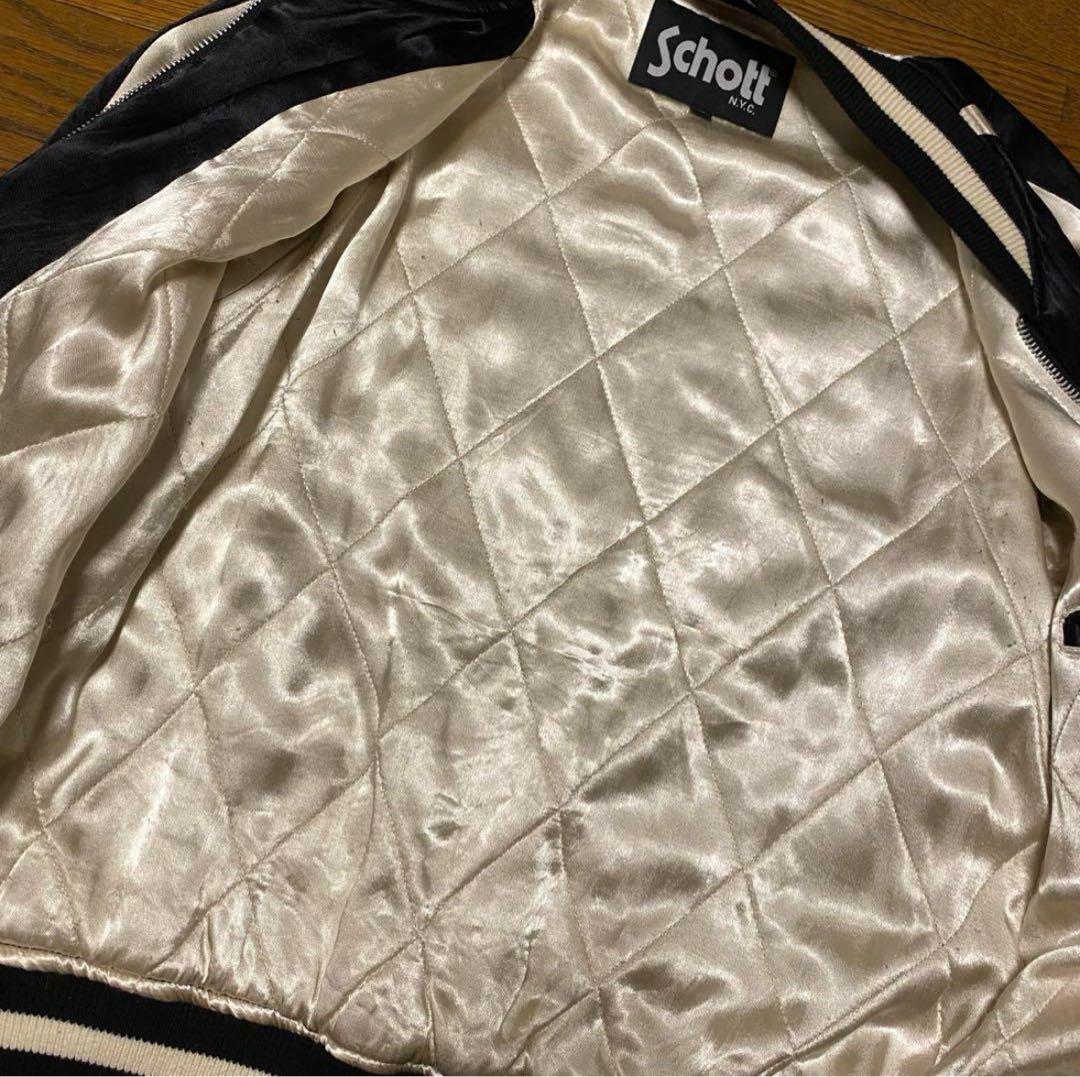 てる 【Schott 】スカジャン オリエンタルワールドツアー