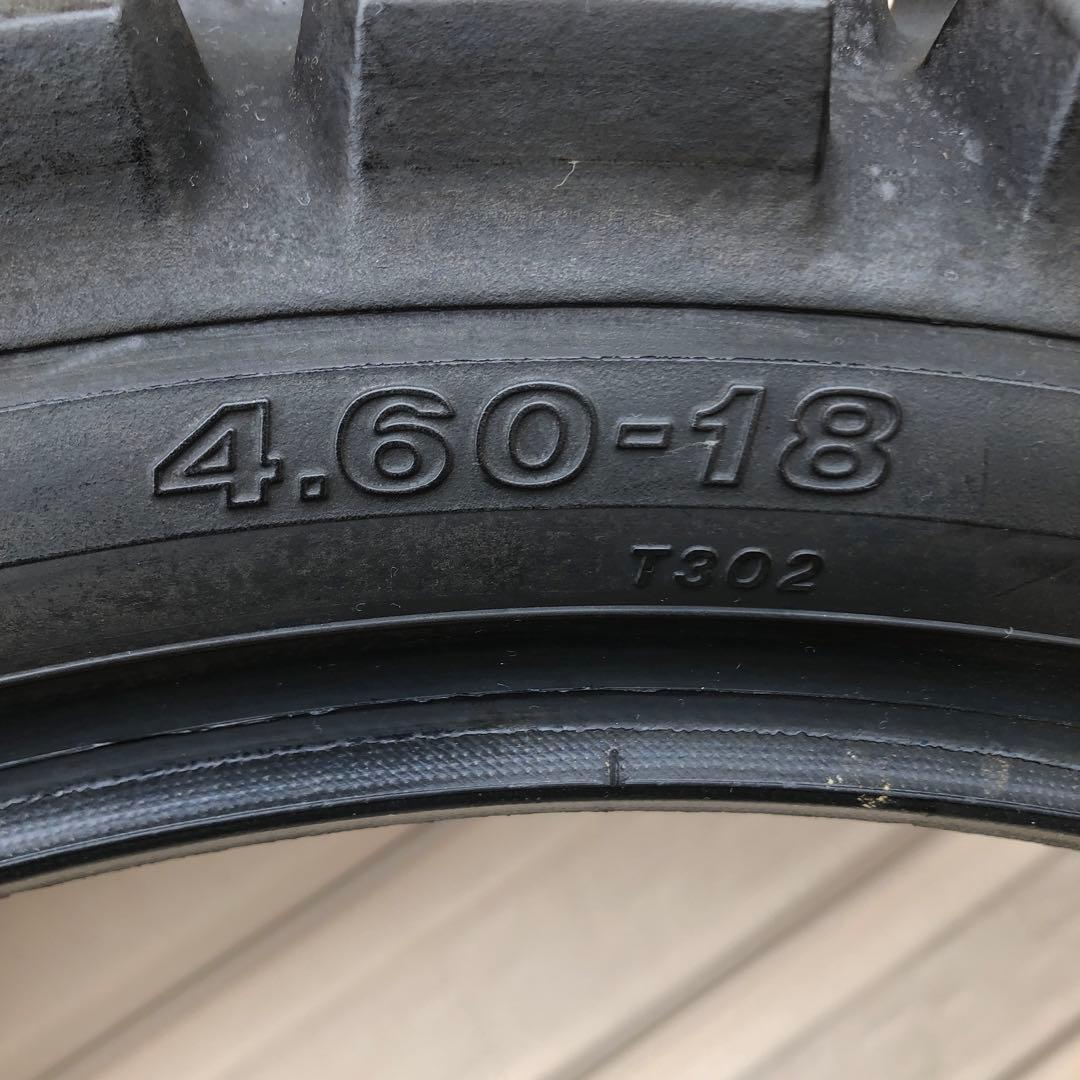 ブリジストン　オフロード　タイヤ　TW301 TW302 前後セット　新品