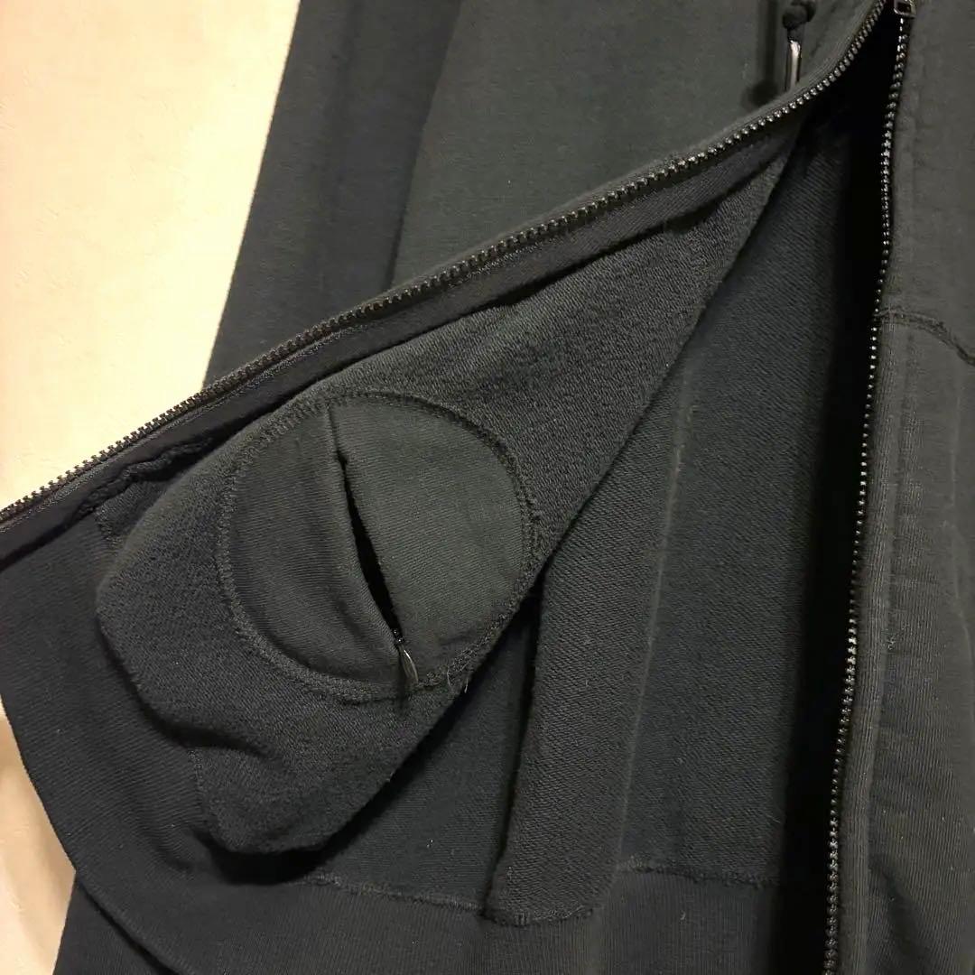 【美品】KAIKO Double zip parka BLACK サイズ3