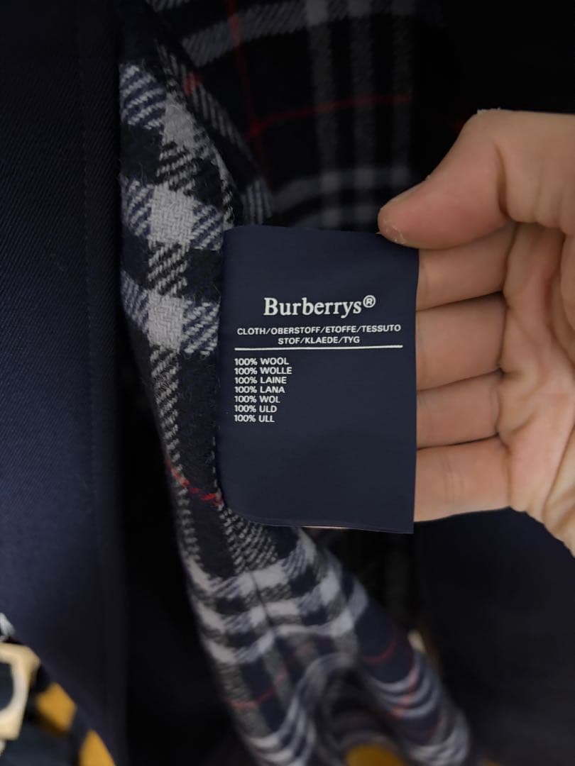 burberrys 80s ステンカラーコート ウールギャバ