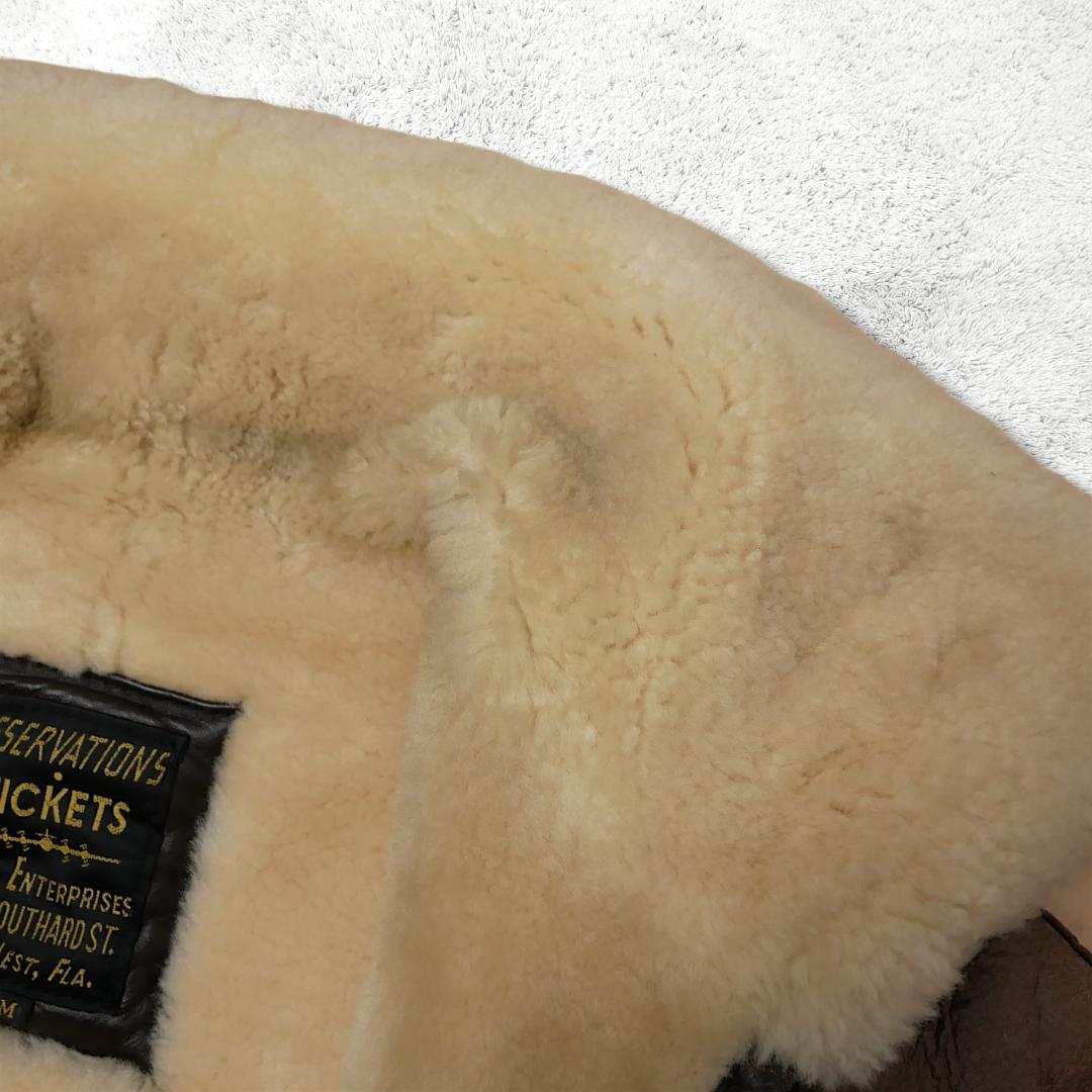 上質【RESERVATION TICKETS】B-3 リアルムートン M 本革