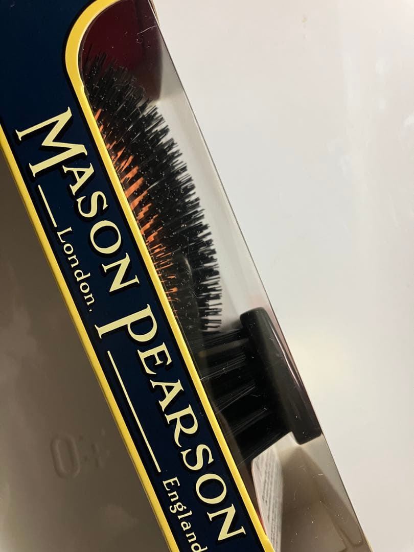 メイソンピアソン 正規品 ハンディブリッスル 猪毛ヘアブラシ＋クリーニングブラシ