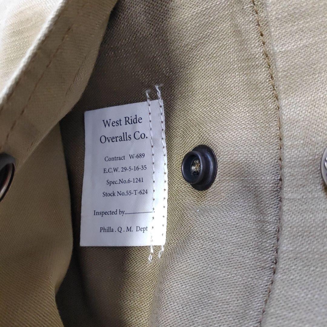 美品ウエストライド　WESTRIDE 24SS 「W-44 JACKET」38M