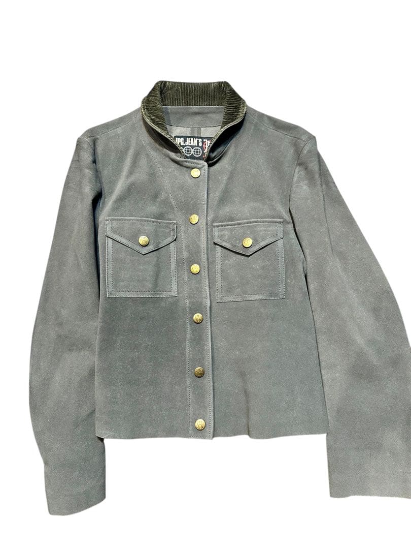 希少！極美品 ジャンポールゴルチエ 本革 レザージャケット size 42