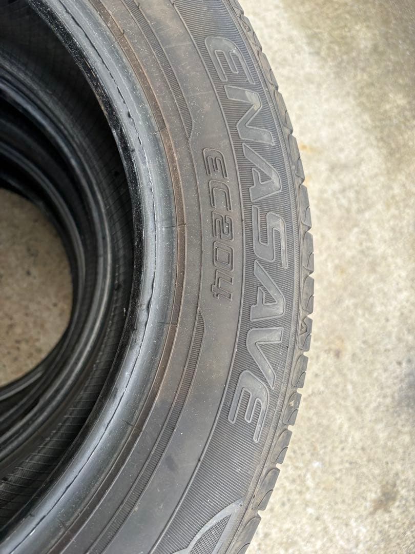 195/65R16 夏タイヤ　ダンロップ　22年　4本 溝あり