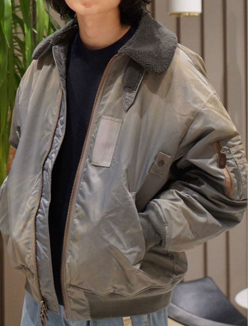 美品✨ BEAMS big fade military blouson M