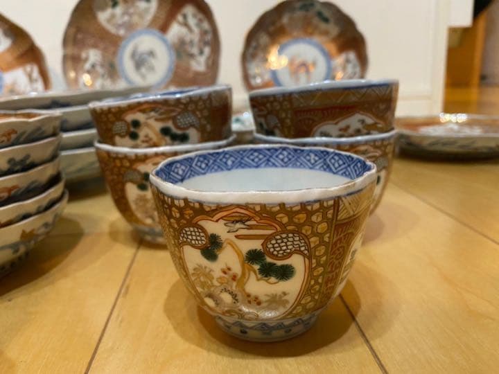 古伊万里　食器　湯呑み　お猪口