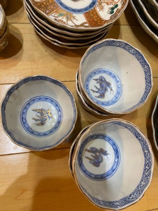 古伊万里　食器　湯呑み　お猪口