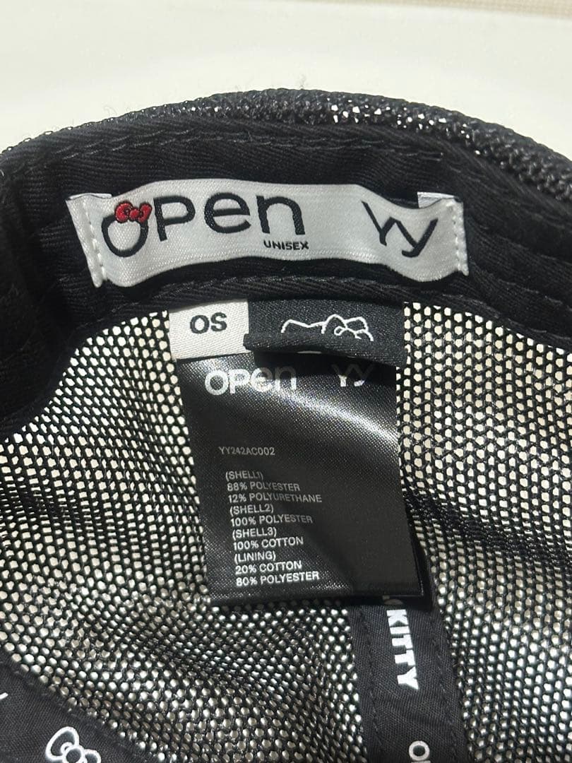 HELLO KITTY × OPEN YY コラボ キャップ