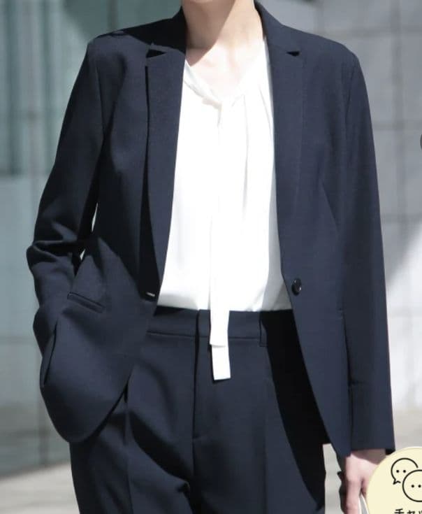 INDIVI　インディヴィ サマーパンツスーツ　洗える 40