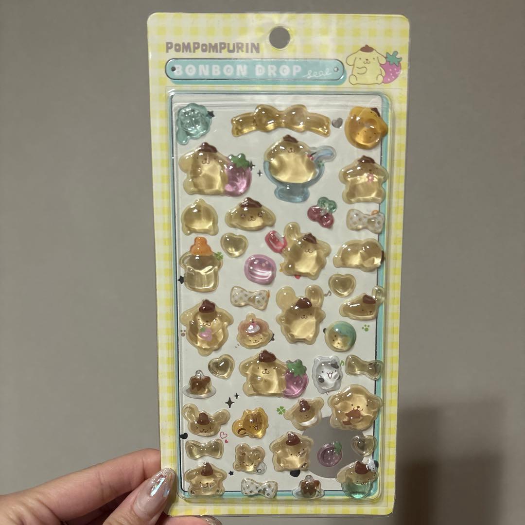 24時間以内発送⭐︎ボンボンドロップシール　9枚セット