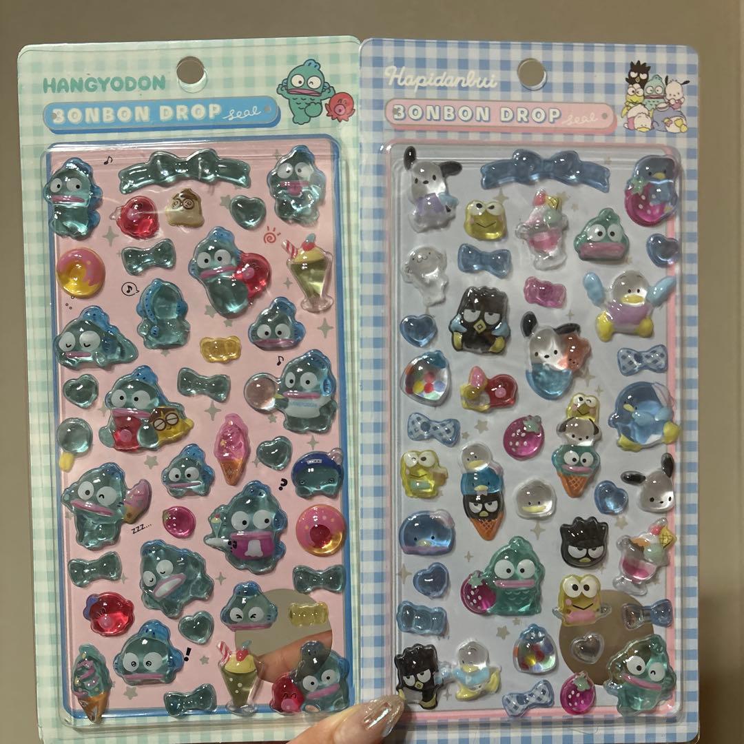 24時間以内発送⭐︎ボンボンドロップシール　9枚セット
