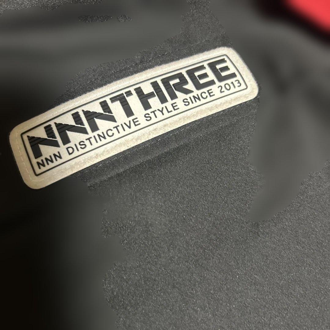 【美品】NNN エヌスリー スノーボード ウェア フード付ジャケットS実寸参考