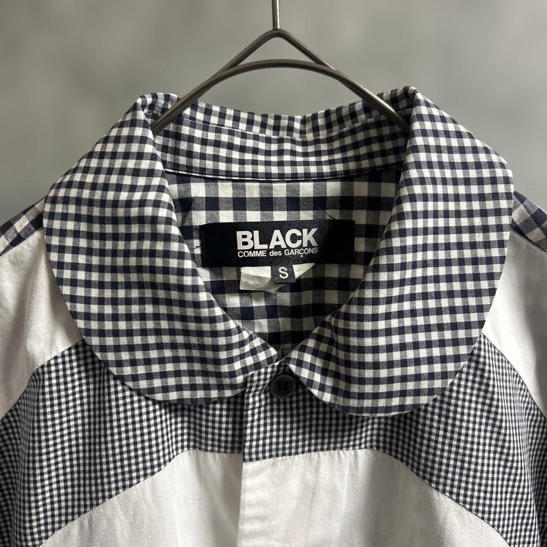 BLACK Comme des Garçons チェック柄シャツ S
