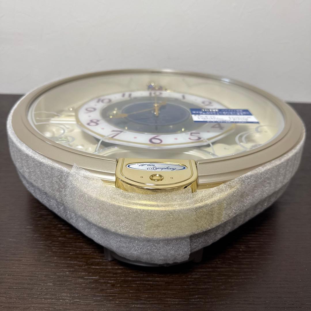【未使用】SEIKO からくり時計 ウェーブシンフォニー 電波時計 RE555S