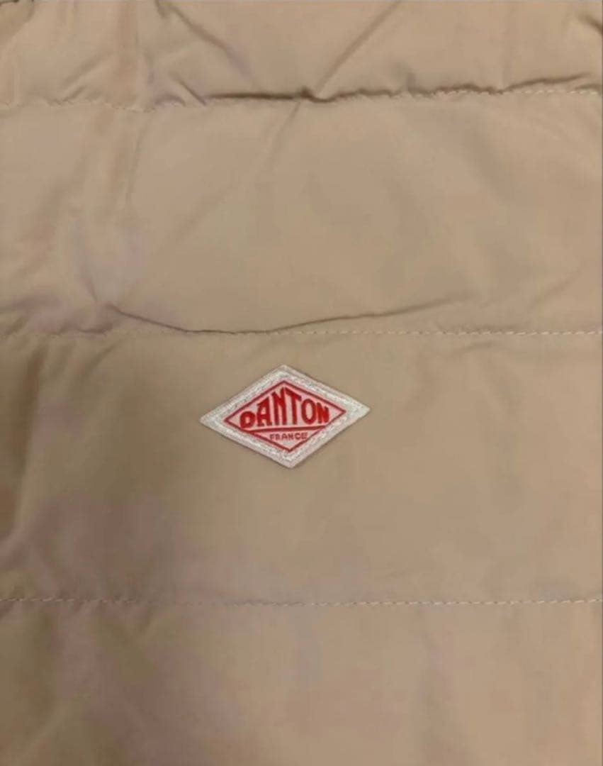 ダントンダウン　オイスターホワイトS 36インナーダウンジャケット