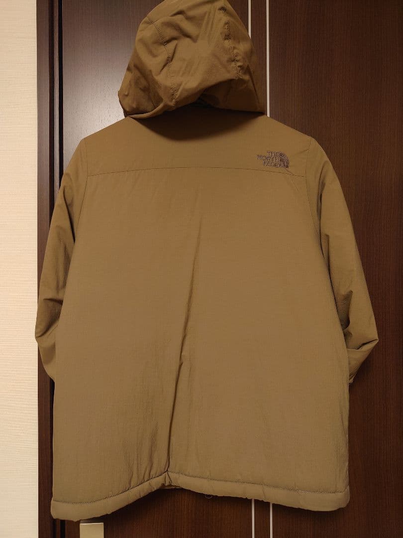 【中古】THE NORTH FACE カーキ 中綿ジャケット レディースM