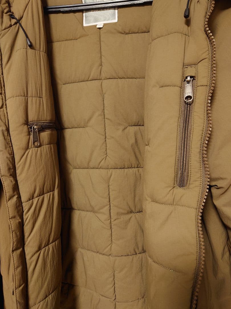 【中古】THE NORTH FACE カーキ 中綿ジャケット レディースM