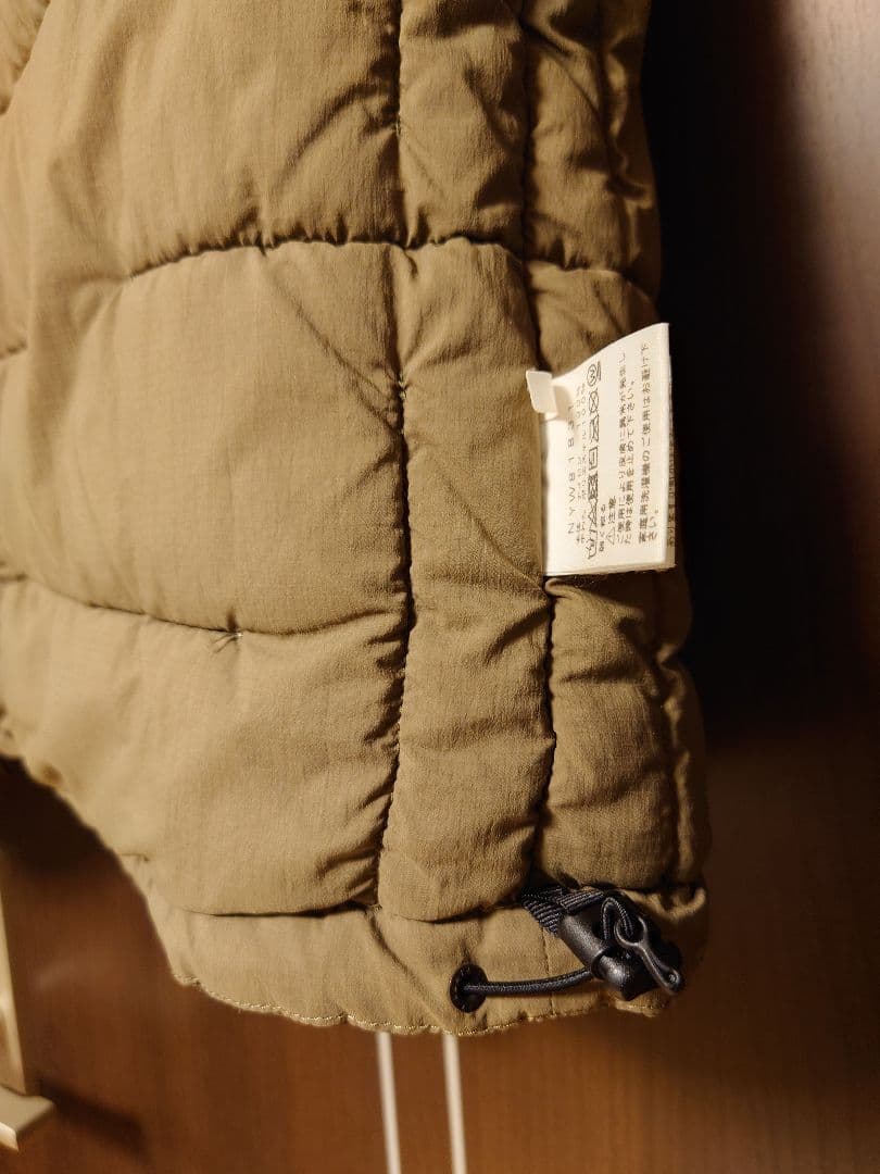 【中古】THE NORTH FACE カーキ 中綿ジャケット レディースM