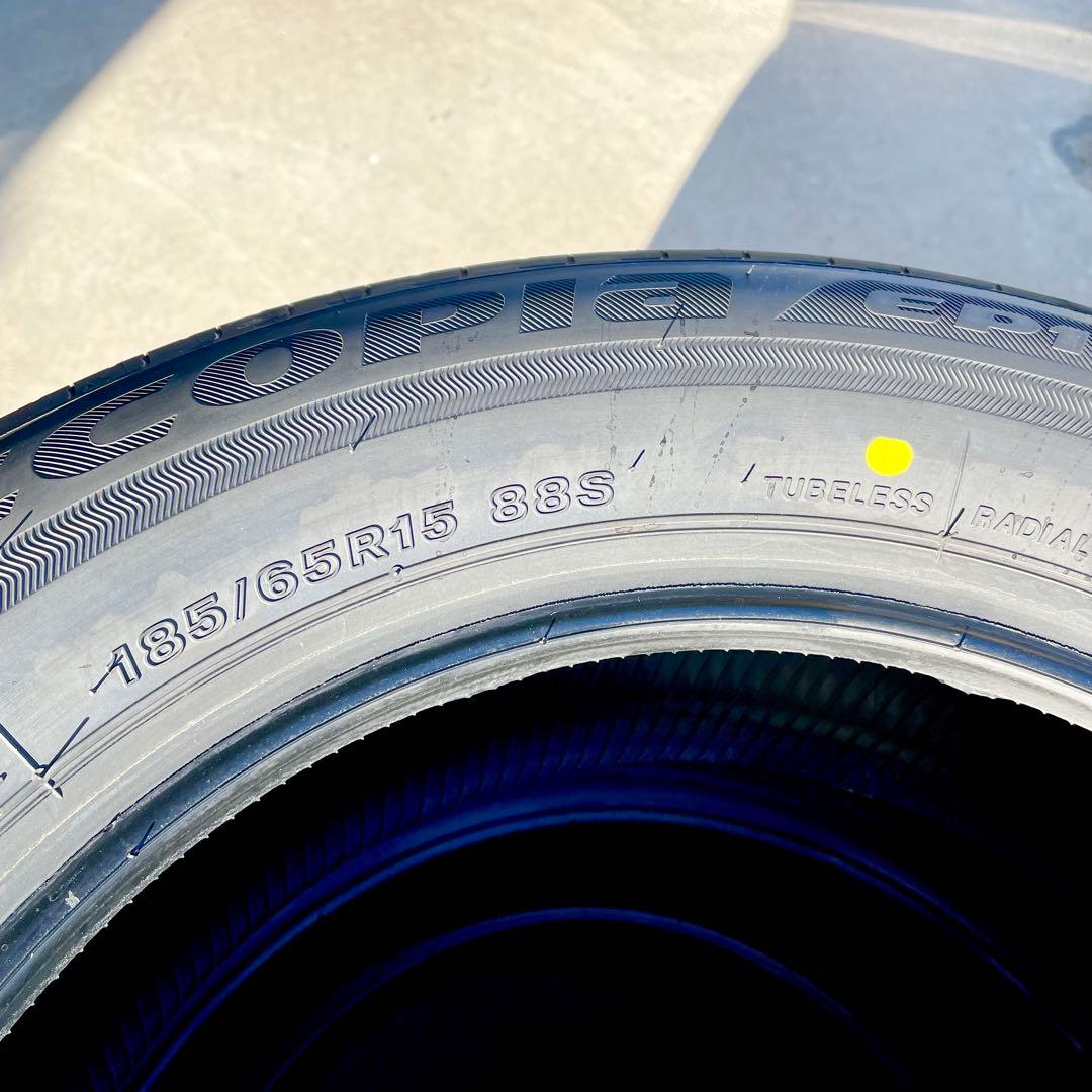 185/65R15 88S ECOPIA EP150 2025年製 新車外し4本