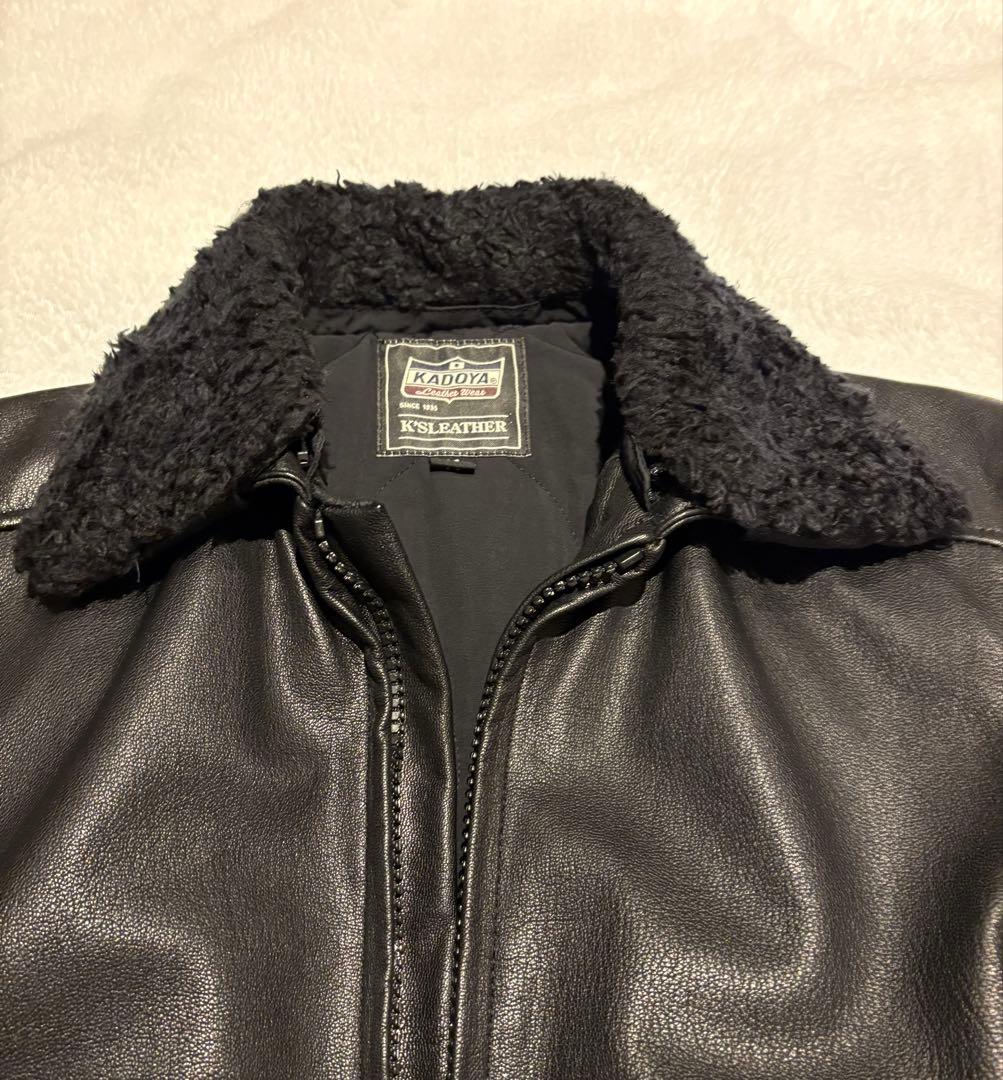 【美品】KADOYA カドヤ　マーベリック　レザージャケット　Mサイズ