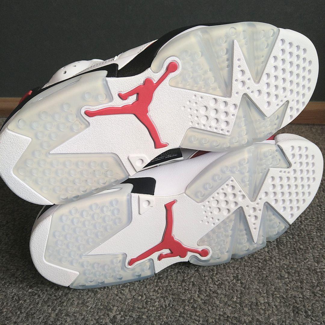 ベ*u様 新品 未使用 エアジョーダン6 レトロ カーマイン エアジョーダン ハ