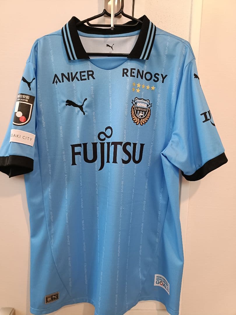 川崎フロンターレ 2025ユニフォーム 5 佐々木旭