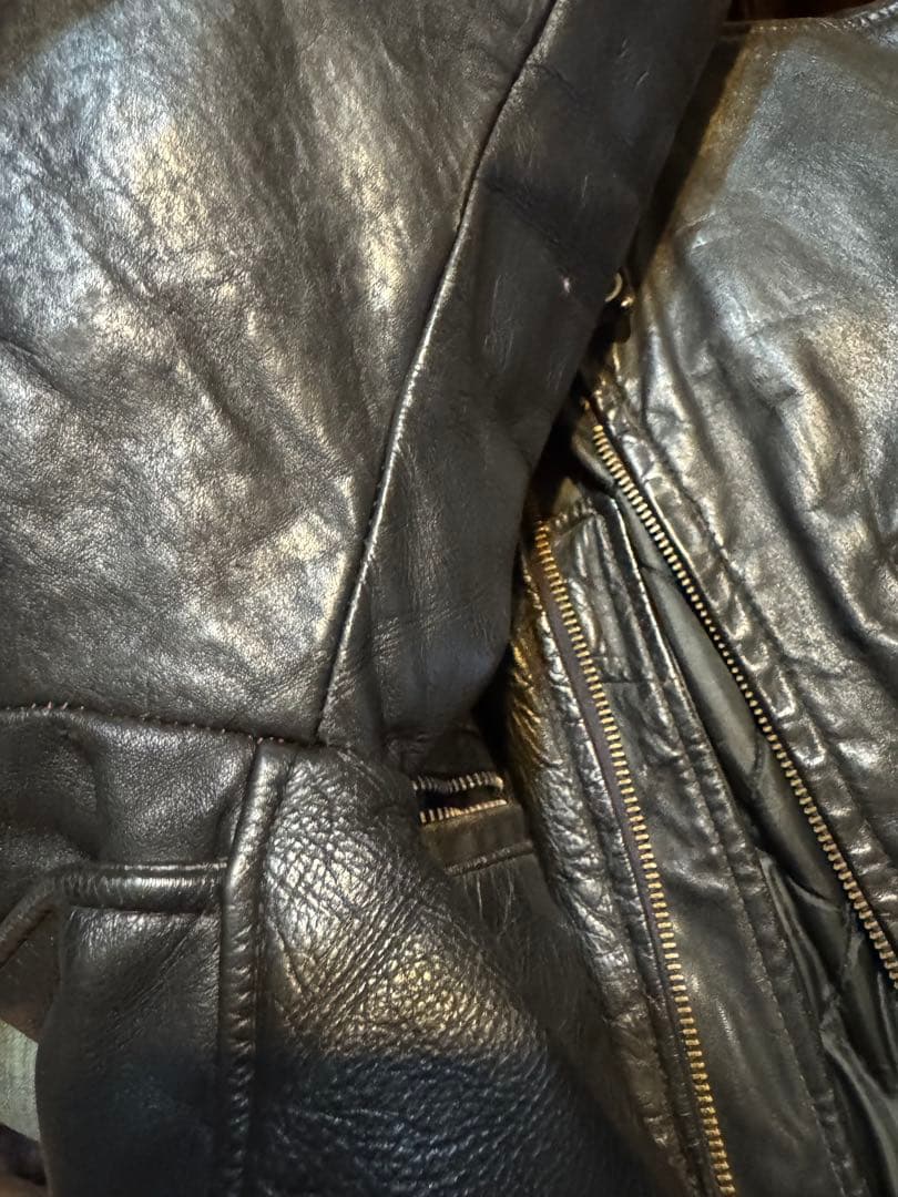 60年代 シングルライダースジャケット ショット schott Lewis 40