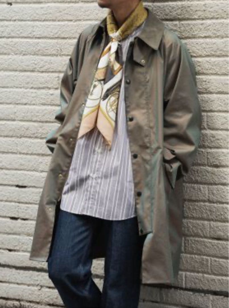 【Barbour / バブアー】別注 OS BURGHLEY タマムシ バーレー