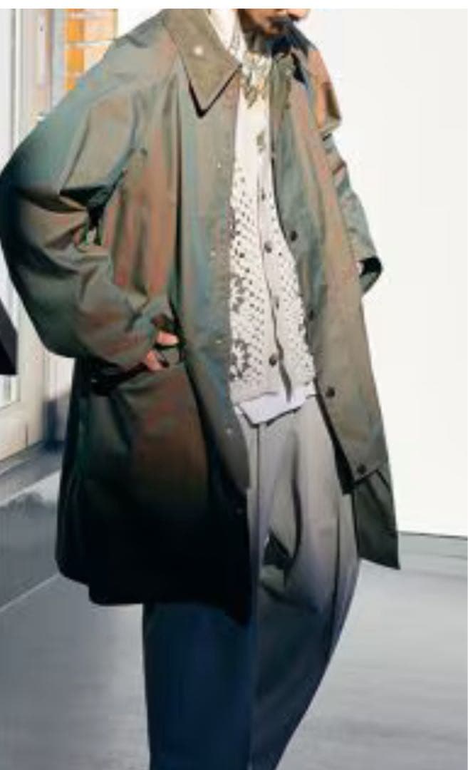 【Barbour / バブアー】別注 OS BURGHLEY タマムシ バーレー