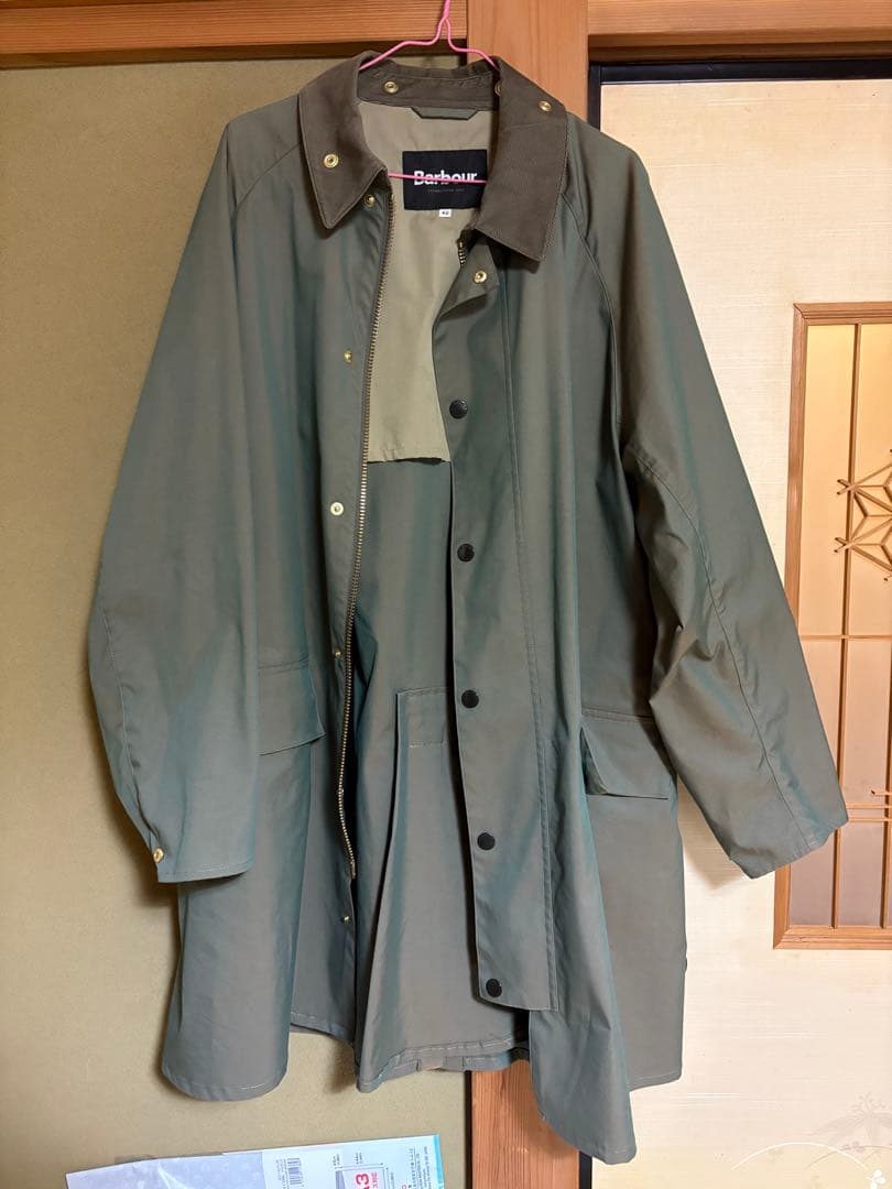 【Barbour / バブアー】別注 OS BURGHLEY タマムシ バーレー