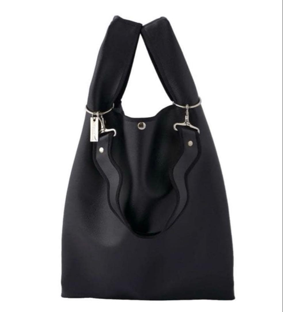 ノリエノモト　jeudi soir / blackトートバッグ