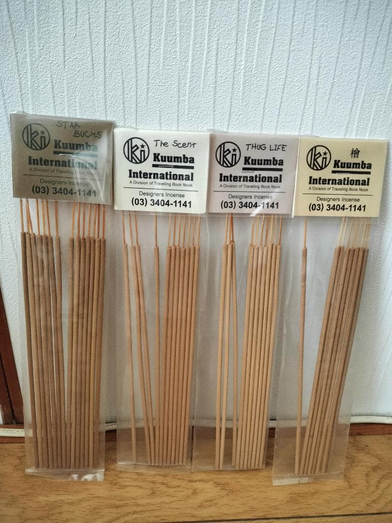 【初心者にもおすすめ】kuumbaお香スタンドセット+各種お香